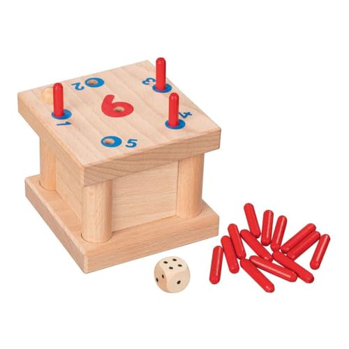 Goki 56799 Peg Game, The Tricky 6, Mixed miniatura 3