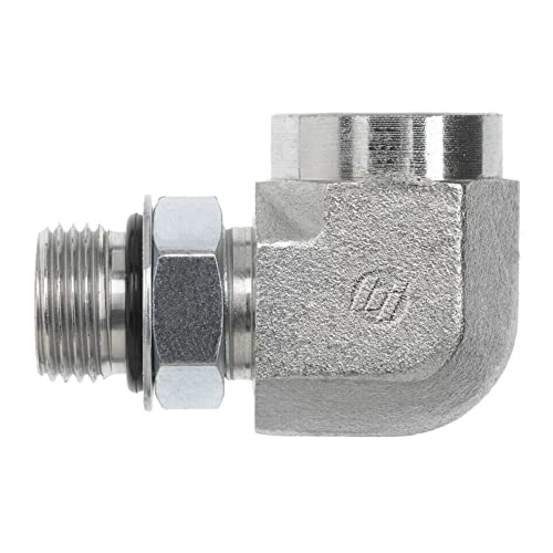 Brennan Industries 6815-10-10-NWO-FG Forged Steel 90 Degree Elbow Tube Fitting, 7/8