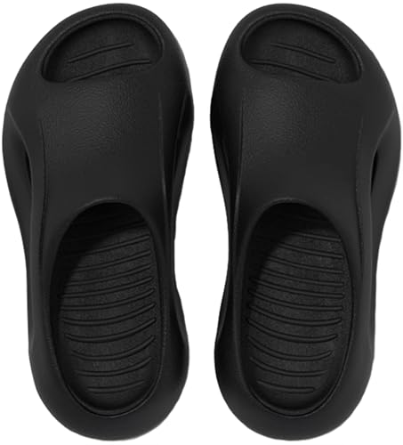 ChayChax Women Men Cloud Recover Slides Summer Open Toe Non-Slip Slide Sandals Quick Drying Shower Beach Pool Shoes