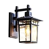 Abmessungen und Parameter: Breite 18cm, Höhe 31cm, Entfernung von der Wand 23cm, E27 Lampenhalter, nicht enthalten die Glühbirne, Arbeitsspannung: 220-240V, Empfohlene Glühbirne: LED, Edison, Halogenlampe.