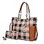 Checker Cognac Brown Checker Cognac Brown