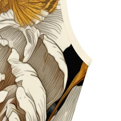 Image of Women's Summer Maxi Dress Spaghetti Strap Floral Boho Beach Long Sundress with Pockets