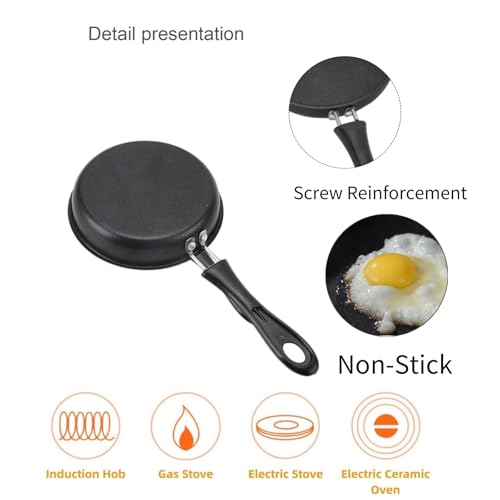Mini poêle à œufs antiadhésive pour des matins pressés et gourmands - 4