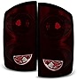 ACANII - For Red Smoke 2007-2008 Dodge Ram 1500 07-09 2500 3500 Tail Lights Lamps Left+Right