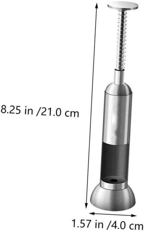 Silver Fruit Core Remover Tool with Ergonomic Handle Labor Saving Cherry Corer for Kitchen Use Practical and Fruit Pitting Gadget for Home and Restaurant