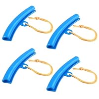 4 Stück Felgenkantenschutz Set Universeller Felgenschutz Satz Rim Protector Felgen Reparaturset für Alle Gängigen Montiereisen Auto Motorrad Quad Robuster Kratzer & Dellen 15cm Schutzlänge