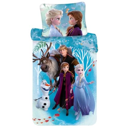 Disney Die Eiskönigin – Bettwäsche – Bettbezug, Baumwolle