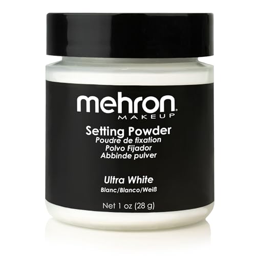 Mehron - UltraFine Setting Powder - Ultra White - 1 oz