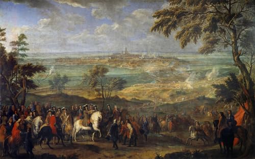 Peinture sur Toile Prise de la de Mons Jean Baptiste d'Art Premium