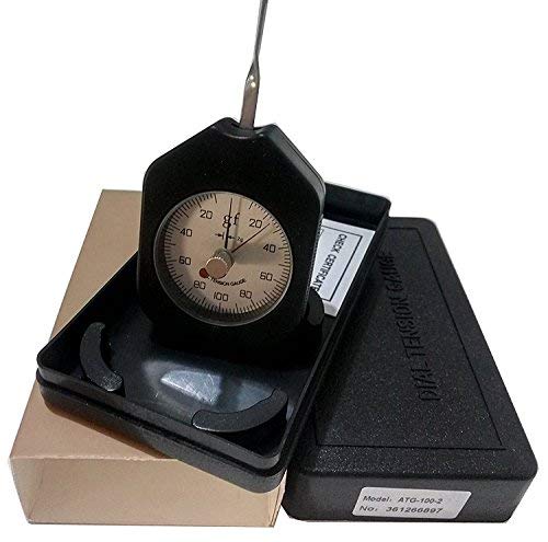 Transverse Tension Meter Dial Tension Gauge Meter Tester Dynamometer Tensionmeter Single Pointer Gram Force Tester 100G