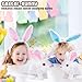 Imagen de DIANLIANG Conejo de Pascua de Peluche Interactivo con Zanahoria de Juguete Conejito de Pascua para Niño