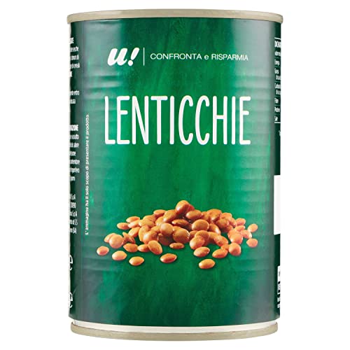 U! Confronta & Risparmia Lenticchie, 400g