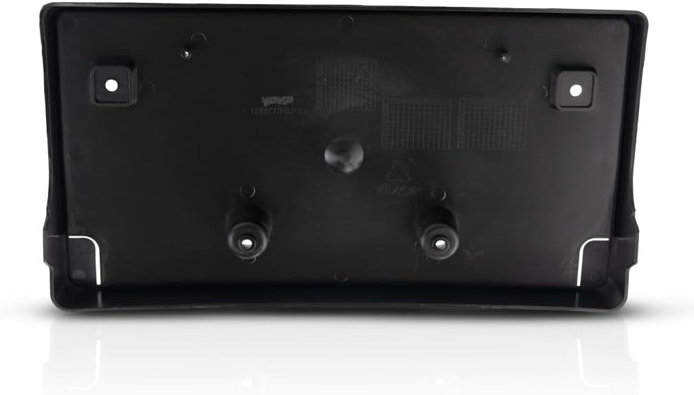 for Chrysler Pacifica License Plate Bracket 2017 18 19 2020 | Front | Textured Black | CH1068143 | 68259460AA