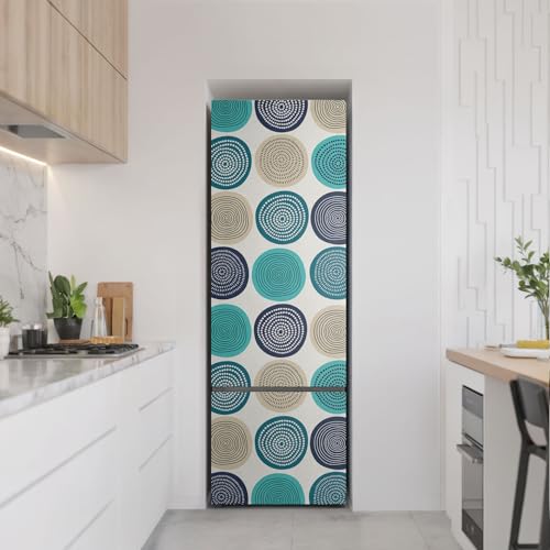Décalcomanie pour cuisine au design spirale pour frigo familial - 3
