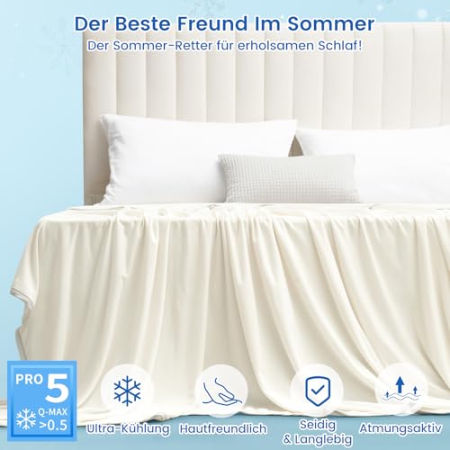 PHF Kühldecke 230x270cm, Arc-Chill Q-Max>0.5 doppelseitige selbstkühlende Kühldecke… – Ansicht 6
