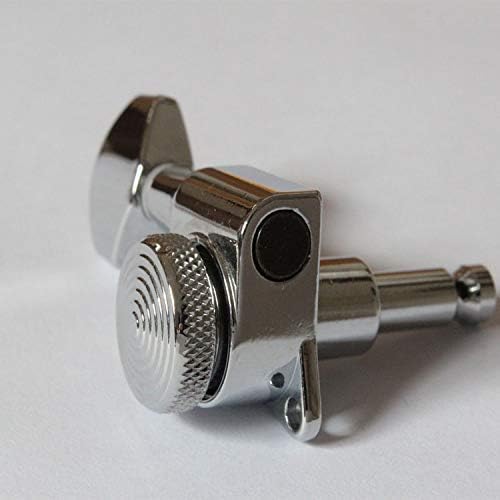 Wilkinson 6L Chrome Left Hand Guitar Locking Tuners JN-07 SP Lock