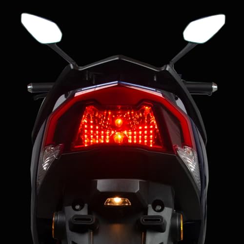 Image of Electric Scooter for Adult with 48V 30AH Lithium Battery, 50-60km Range, 35-40km /h Speed, Disc & Drum Brakes, LED or LCD Headlight, Comfortable Seat, Non-RTO, 1Year Battery Warranty (Black)