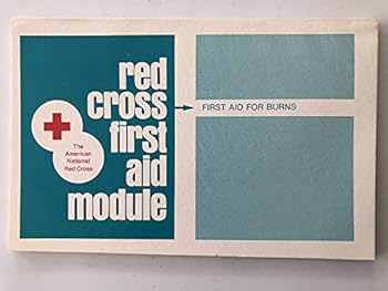 Unknown Binding Red Cross First Aid module- First Aid for Burns Book