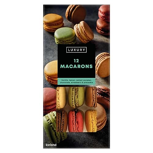 Iceland Luxury 12 Macarons 132g (Frozen)