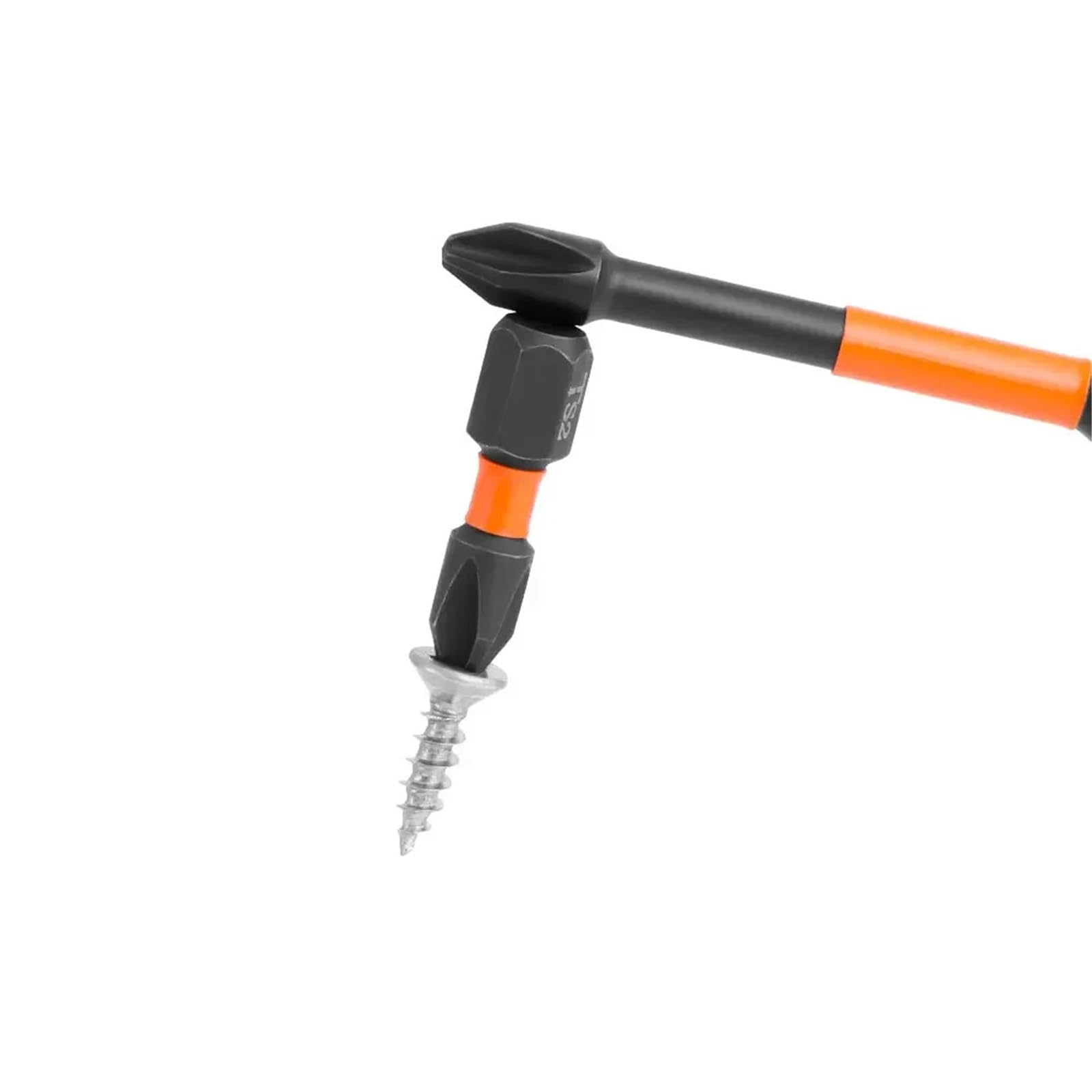 Zestaw wkrętaków krzyżakowych PH2 z etui, wiertła udarowe z głowicą lotową, stal stopowa 25/50/65/70/90 mm, 10/20 szt. (20 sztuk 25 mm)