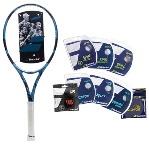 Babolat Pure Drive Team 11th Gen Tennis Racquet, Choice of String and Tension (4 3/8)