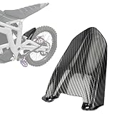 PSLER Elektrische Dirtbike-Kotflügel für Talaria Sting X3 MX3 MX4 Carbonfaser-Heckkotflügel Motorrad für Sting X3 MX3 Elektrisches Dirtbike