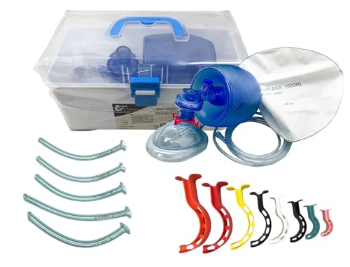 Endure Adult Bag Valve Mask CPR Training Kit with Reservoir Bag