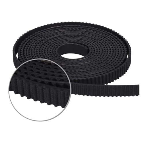 Courroie synchrone 2GT pas 2mm noir pour maintenance et pièces d'imprimante 3D - 2