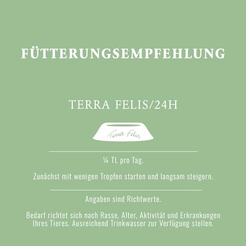 Terra Felis O'LIXIR Öle I Premium Katzen-Nahrungsergänzung zur Unterstüzuung des Immunsystems und für EIN glänzendes Fell (Omega-3)