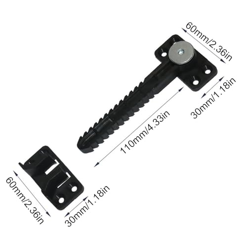 2 Set Sectional Furniture Couch Sofa Connector Plastic Invisible Connector Brackets Adjustable Sofa Serrated Locking Design with Screws Black