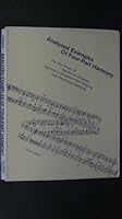 Analyzed Examples of Four-Part Harmony: For the Study of Harmonic Dictation, Part Singing & Keyboard Reading 0935964002 Book Cover