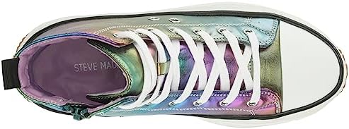 Steve Madden Girls Shoes Girls Winston Sneaker, Multi, 3 Little Kid | Image 4