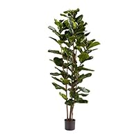 Algopix Similar Product 13 - Home Pure Garden Artificial Fiddle Leaf