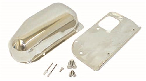 Rugged Ridge | Windshield Wiper Motor Cover Kit, Stainless Steel | 11122.02 | Fits 1976-1986 CJ-5/CJ-7/CJ-8 Scrambler