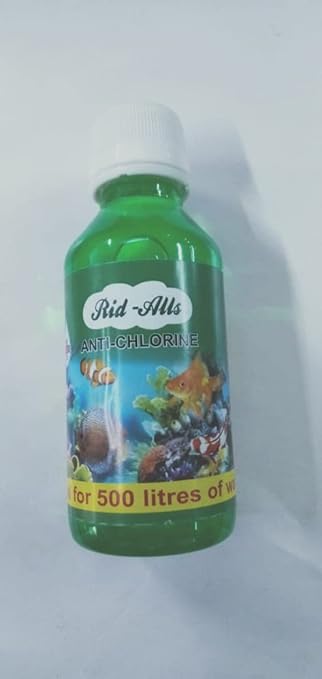 TARAA. Rid-Alls 100 ml Anti-Chlorine for Aquarium Use Only