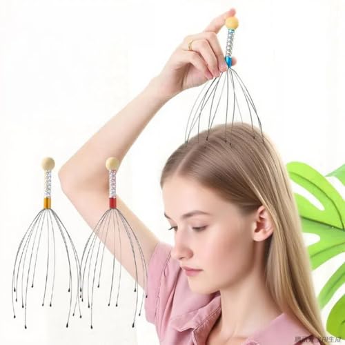 Vyloky Professional Scalp Massager - Head Massage Spider Claw for Deep Relaxation and Stress Relief on Head / Body