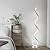 EIDISUNY Modern Floor Lamp for Living Room, 3 Color Temperature LED Spiral Floor Lamps with Remote&Foot Switch, 48W Dimmable LED Standing Lamp for Bedroom, Office