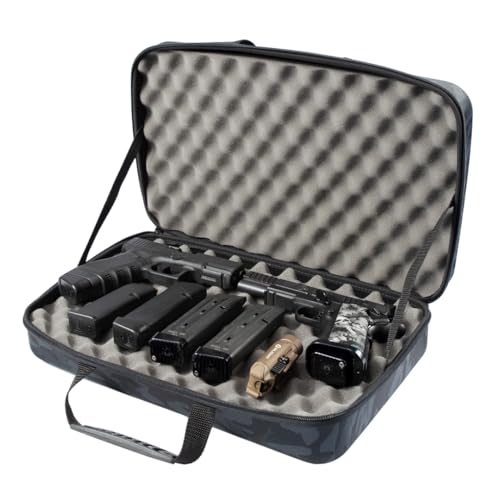 Maleta Case 2 Estojo para Atir. Desportivo - Case de Alta Proteção (Preto)