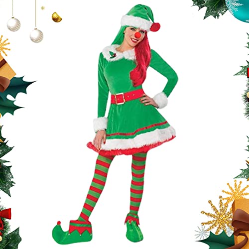 Trajes Sexy Elf Feminino, AcessóFestivais Adulto Mulheres Cosplay Vestuário, Vestidos curtos de fest