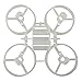 chiwanji Pièces de Rechange de Structure de quadricoptère RC de Corps Principal pour JJRC H36 E010 E010C E010S - Blanc