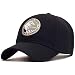 Produktbild BBZZZ Vintage Washed Cotton Trucker-Mütze Big Size Baseballmütze Mode Eagle-Stickerei-Hut Rapper Männer Cap Hip Hop Baseball Cap - Schwarz - Einstellbare 55-65cm (Size : L(55-61cm))