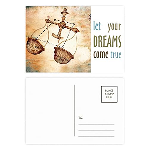 Cartes de remerciement Balance pour partager vos rêves et votre gratitude
