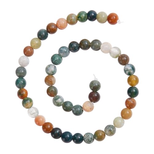 NBEADS 2.5 Strands About 212 Pcs Natural Indian Agate Beads
