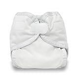 Thirsties Hook and Loop Diaper Cover, White, Newborn/Preemie