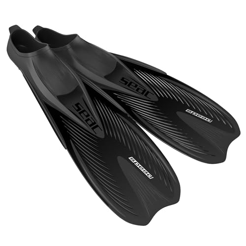 Seac Speed, Snorkeling Fins for Woman, Man and Child with Closed Foot Pocket