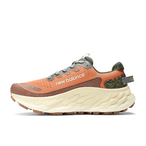 New Balance New Balance Men's Fresh Foam X More Trail V3 Running Shoe, Cayenne/Kombu, 9