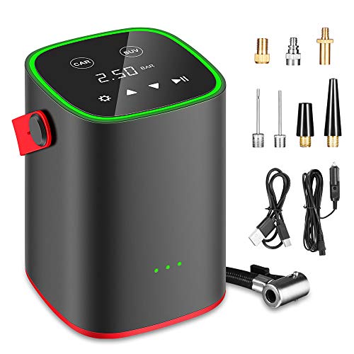 YUNYODA Bomba de Aire Digital para automóviles