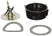 NewOster Blender Replacement Parts For Oster Osterizer Blender Cutter with Replacement Base Bottom Cap, Gasket, Ice Crusher Blade