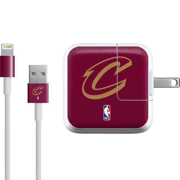 Skinit Decal Other Skin Compatible with iPad Charger (10W USB) - Officially Licensed NBA Cleveland Cavaliers Large Logo Design