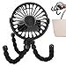 Baby Stroller Fan, Portable Travel Stroller Fan, Travel Swivel Stroller Fan for Children | Portable Cooling Fan with Tripod Fl